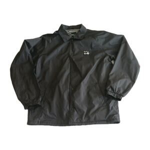 RVCA Men’s L Black Full Zip Lightweight Softshell Jacket American Artist Network